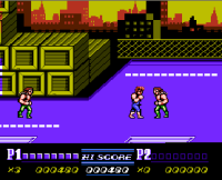 Double Dragon II on NES